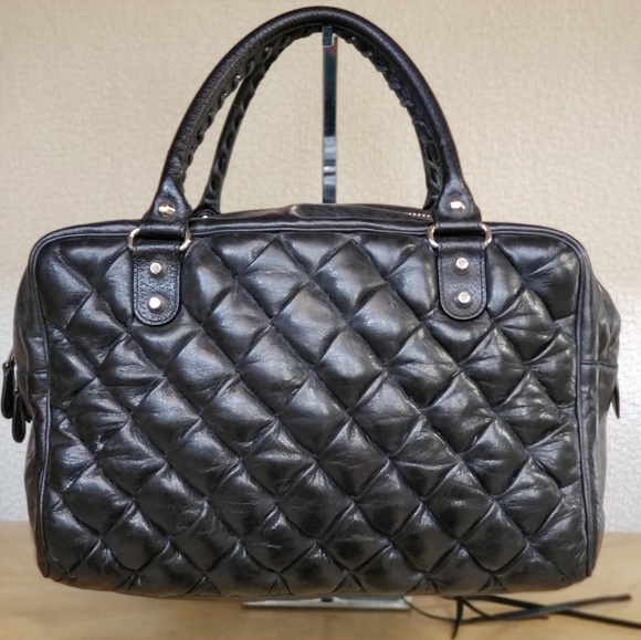 Balenciaga Quilted Chevre Satchel - Picture 2 of 5